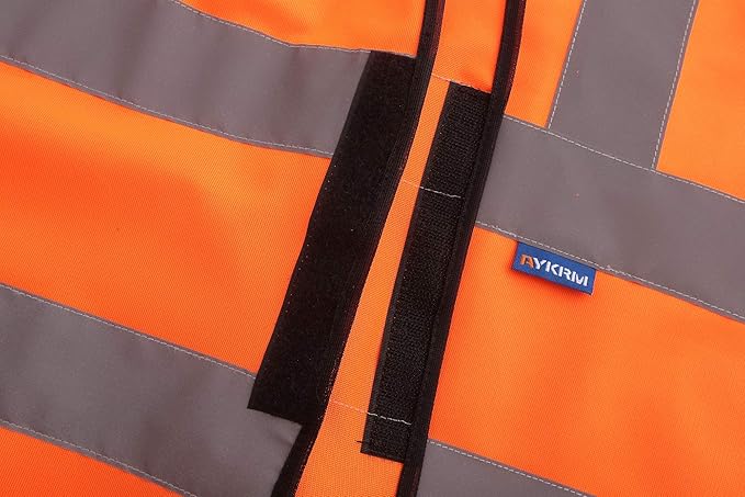 HIGH-VISIBILITY | BASIC VEST | Orange 1inch Reflective tape